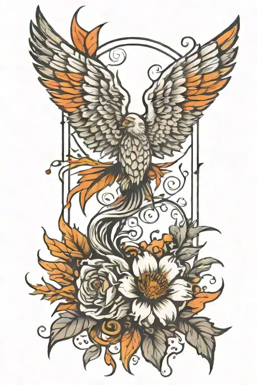 Rise From Ashes Symbolizing Overcoming