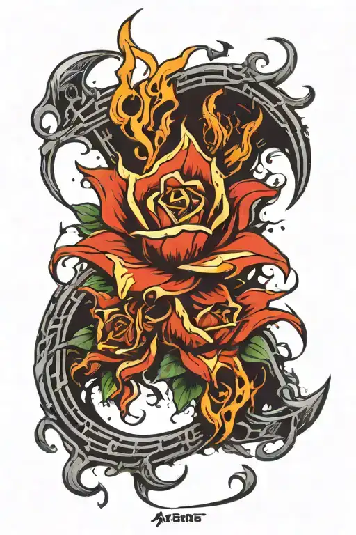 Rise From Ashes Symbolizing Overcoming