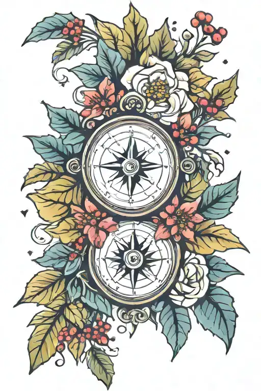 Nature Compass Holly Bouquet