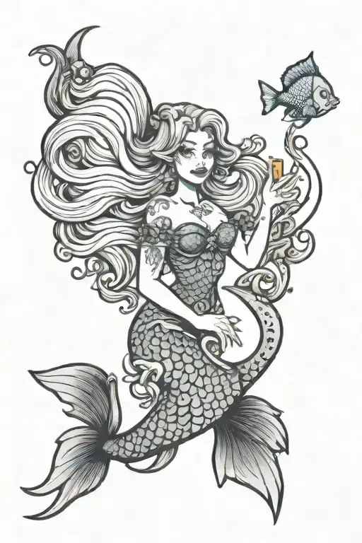 Cute Ursula Like Mermaid That Is Sexy And Kind