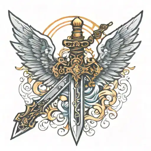 Sword With Angel Wings