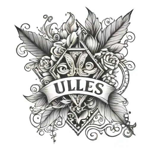 The Name Jules With A Diamond