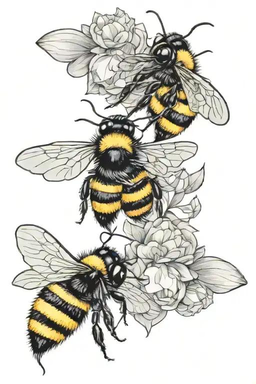 Bumblebee And Crystal With Bee As Words
