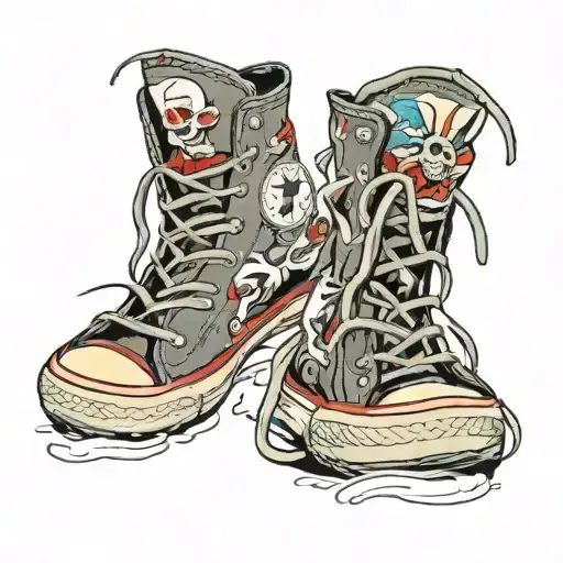 Bean Wearing Converse All Star