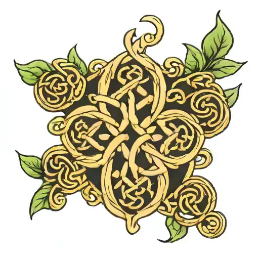 Vines Celtic Knot Wrist