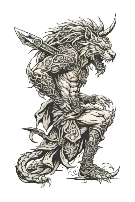 Warrior And Rage Mode