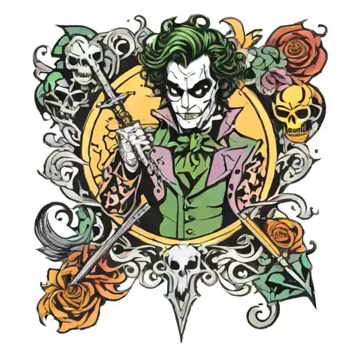Prince Bats Joker
