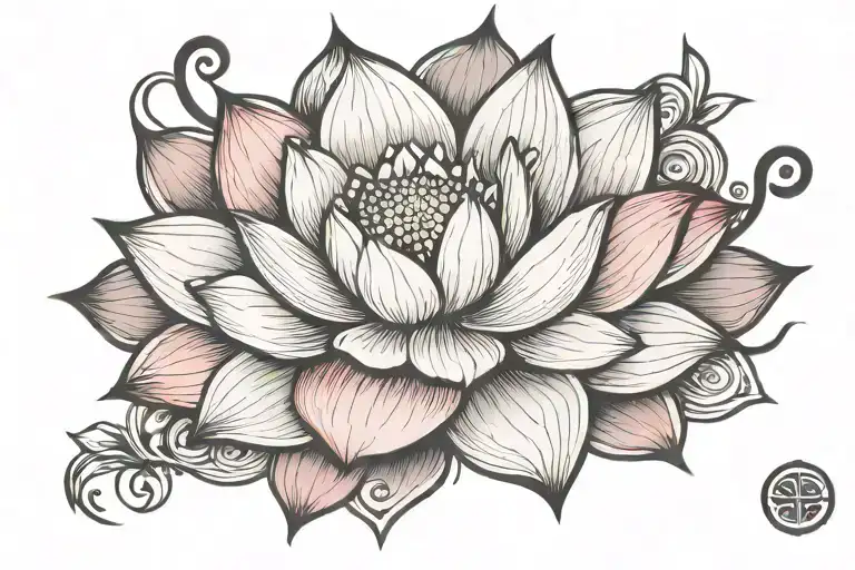 Symbol Lotus Flower