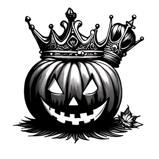 Crown Pumpkin Girly