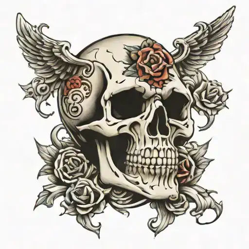 Skull Harley-davidson