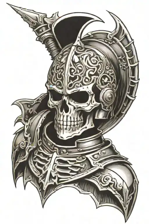 Berserk Skull Knight Helmet