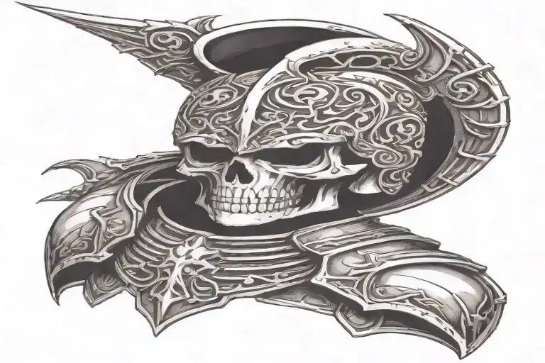 Berserk Skull Knight Helmet Anime Color