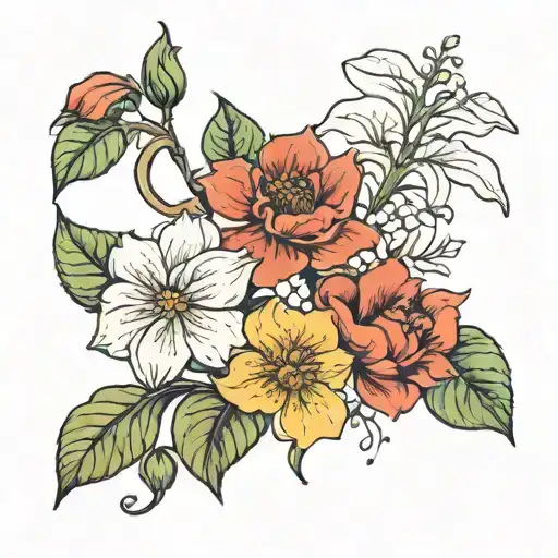 April And August Birth Flowers