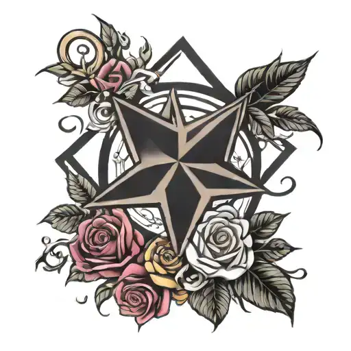 Arises Star With The Rum And Roses Intertwined