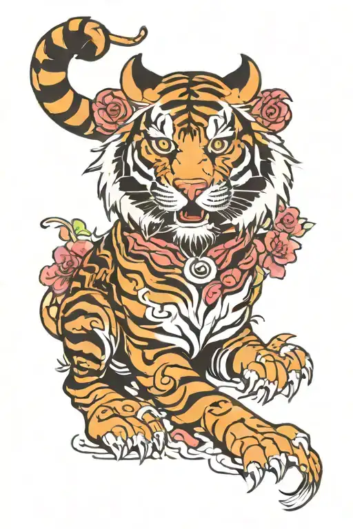 Japan Style Tiger
