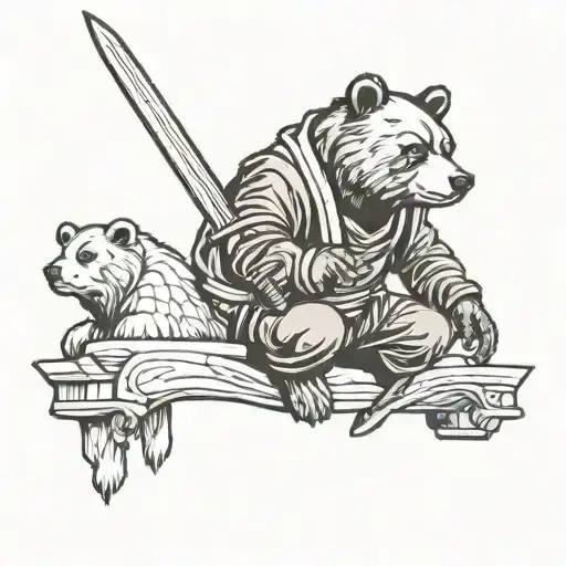 Bear And Ninja
