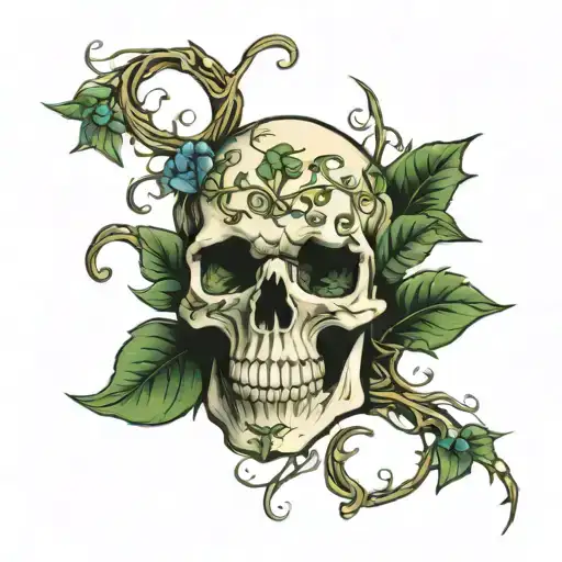 Skull And Vine