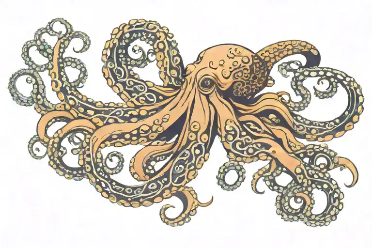 Octopus Tentacles Wrapping