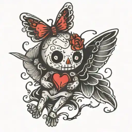 Voodoo Doll Love Heart