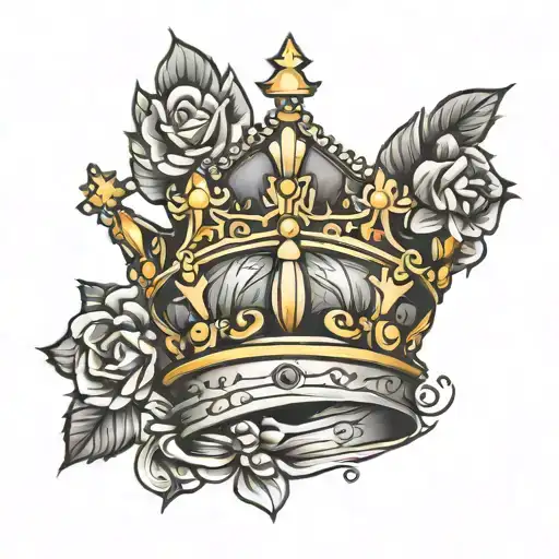 Crown On Top Of The Word Ece