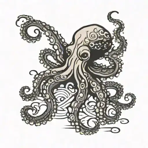 A Octopus Shit On The Ground