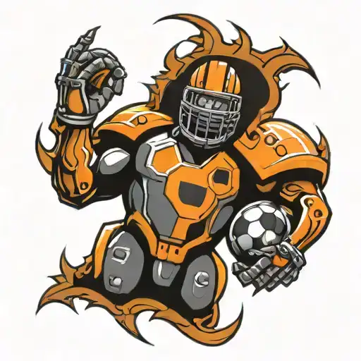Mechanical Orange Football