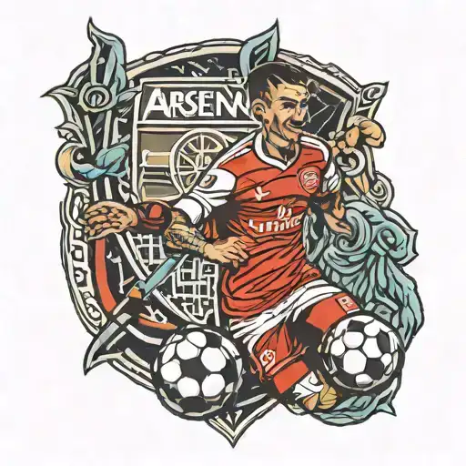 Arsenal Football Imagery