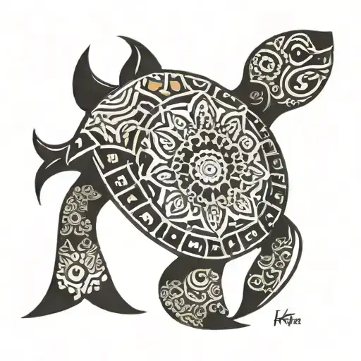 Mandala Turtle