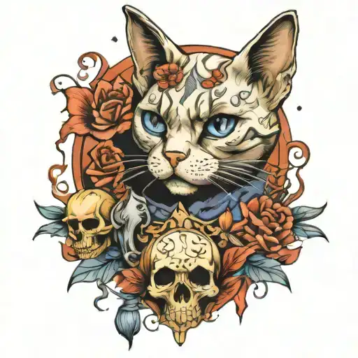 Cat And Scull