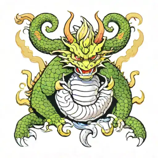 Shenron Dragon Ball Sleeve