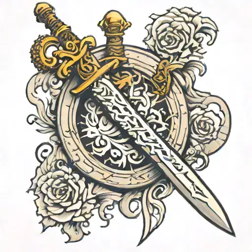 Scroll Across The Sword