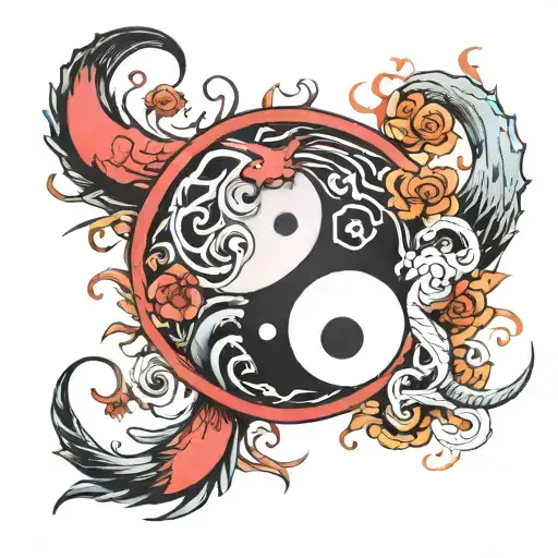Combine Yin Yang And Cancer Zodiac Sign