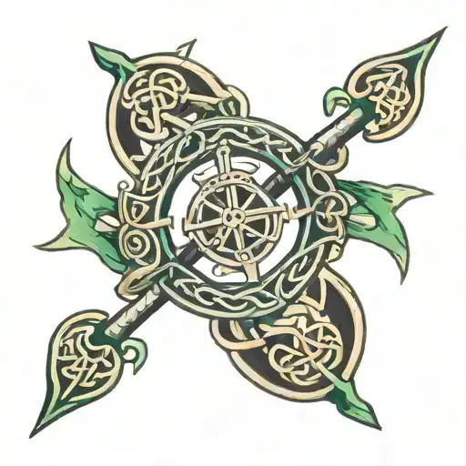 Celtic Anchor Intertwined