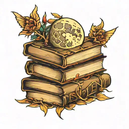 Books With Moon