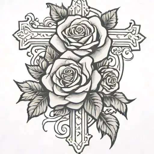 Rose And Cross