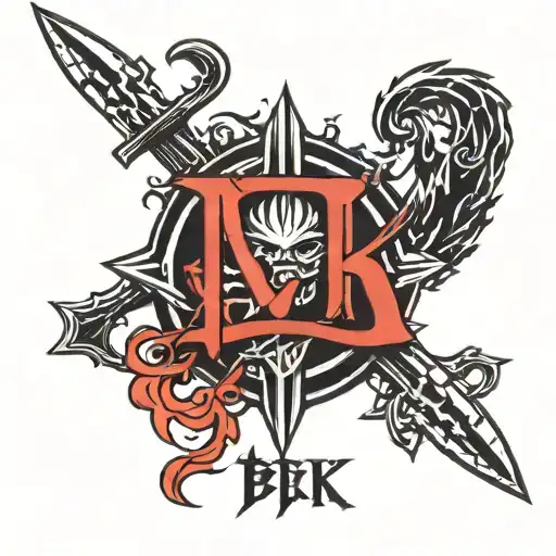 Berserk Logo With The Japanese Name