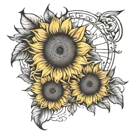 Sunshine And Sunflower