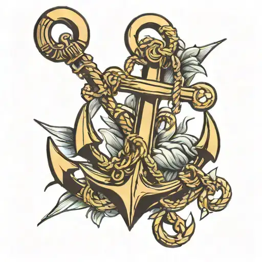 Brass Anchor