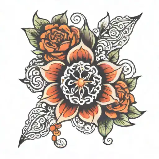 Flower With The Word Manifest