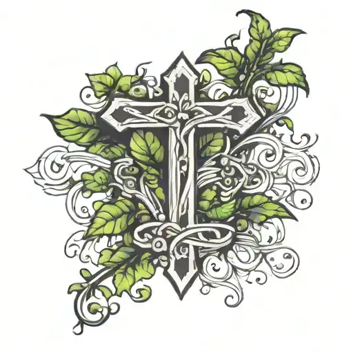 Vine And Cross