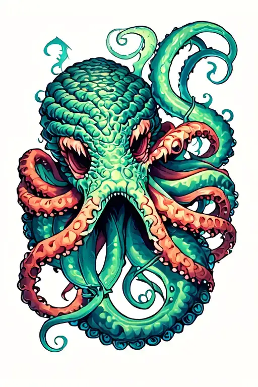 Kraken Tentacle Wrapped