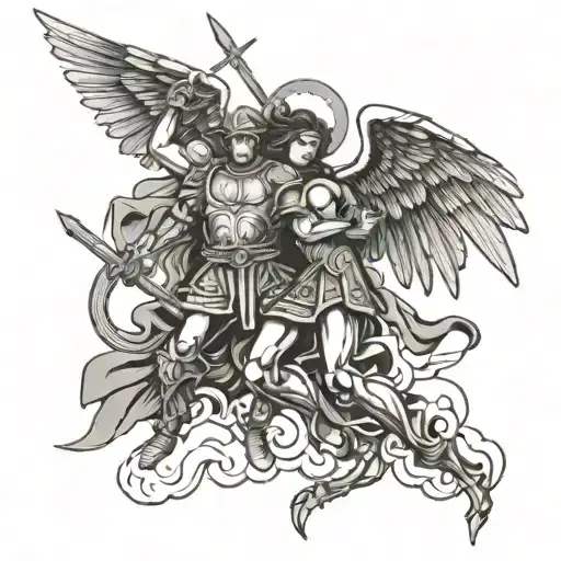Saint Michael Vs Demon