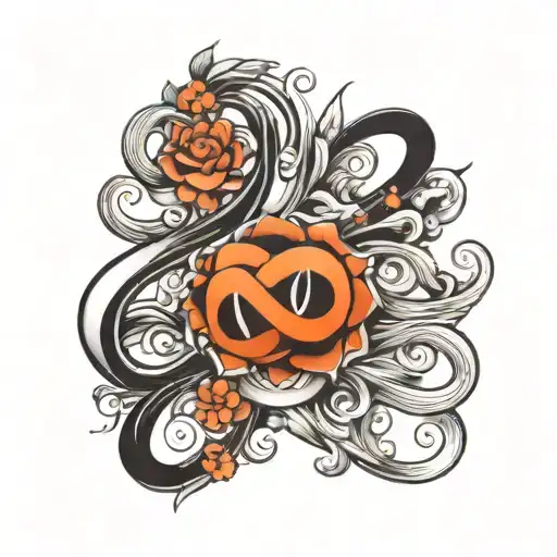 Mom Daughter Son Infinity Symbol