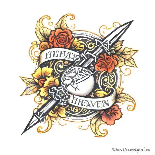 Pen And Inscription Heaver Than Heaven