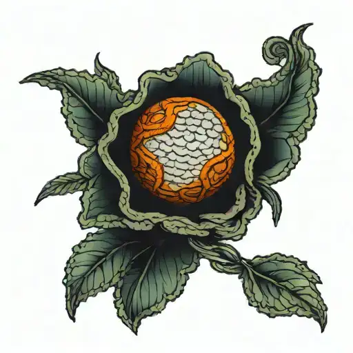 A Crocheted Plantet Venus Planet