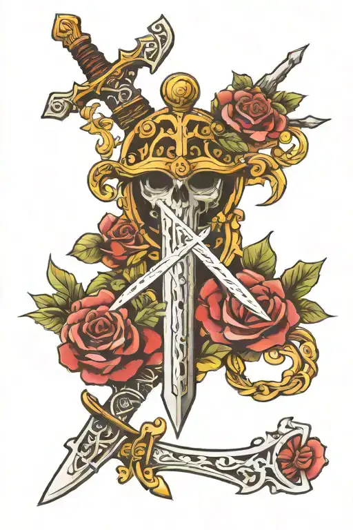 Sword Piercing Chest