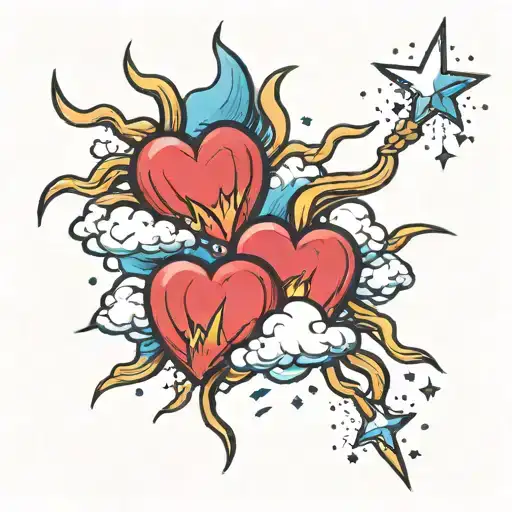 Thunderstorm Love Stars