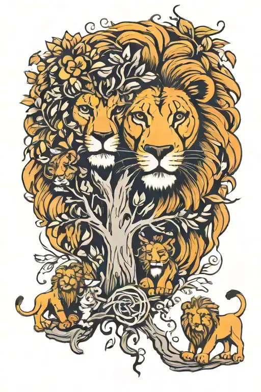 Lion Family Tree