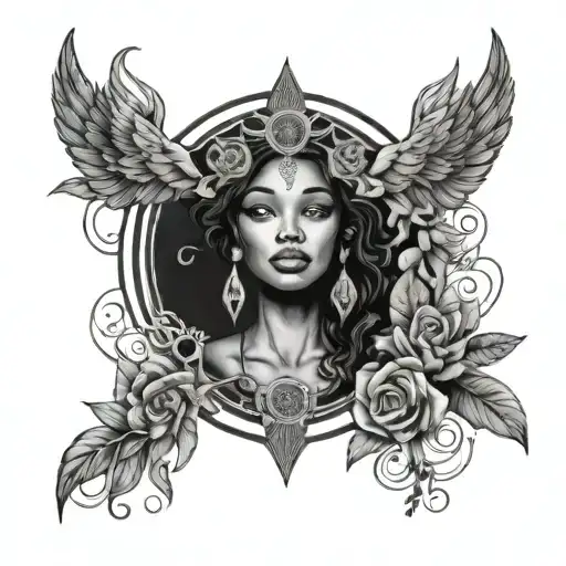 Black Female Goddess