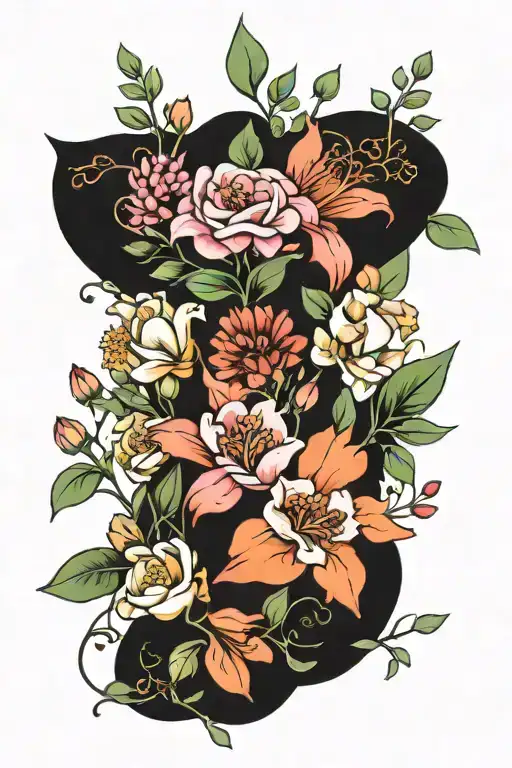 Birth Flower Bouquet